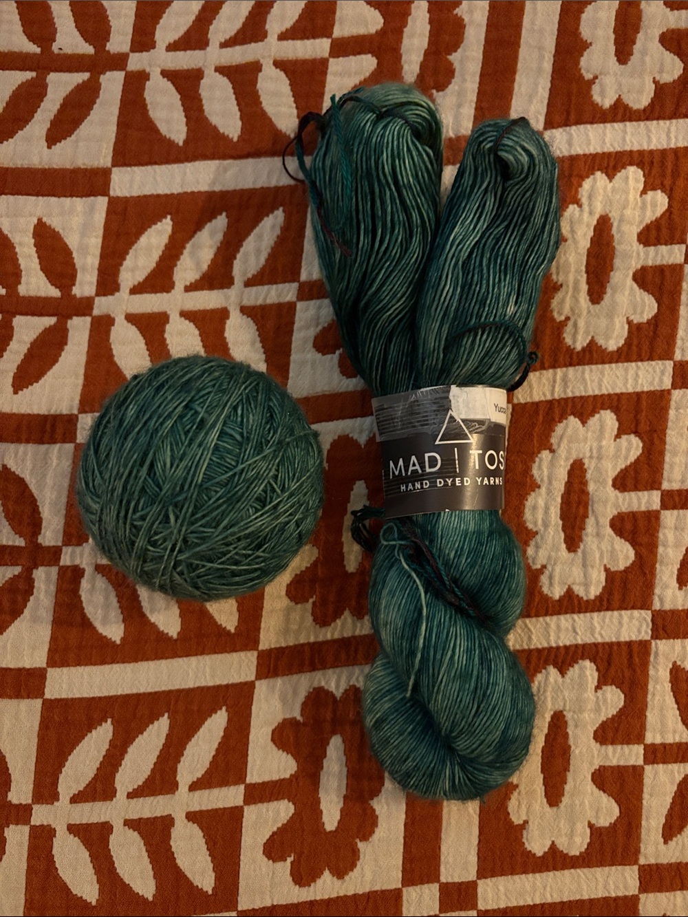 Hand-Dyed MadTosh Yarn - Forest Green